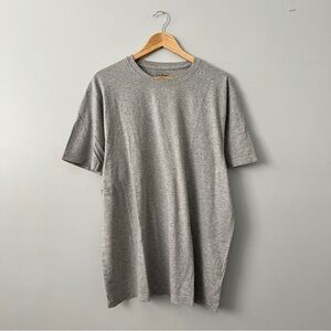 LL Bean Plain Grey Tees T-Shirt - XL